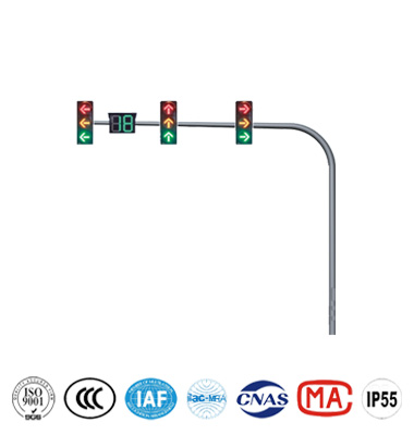 一體（tǐ）化圓錐信號燈杆