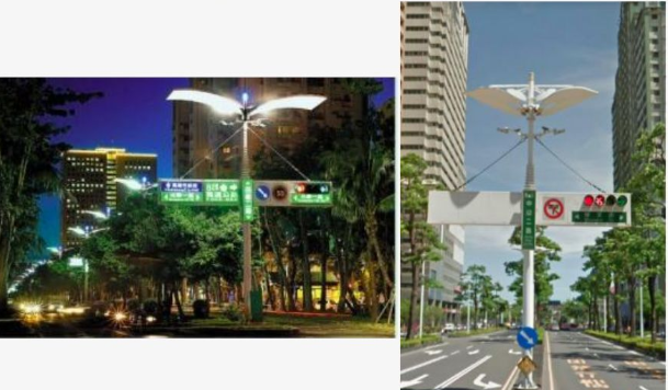道（dào）路交通合杆景觀路燈